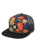 Jockey Balboa Trucker Black Floral Hurley