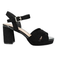 Sandalia de Vestir Lisa Negro Alquimia