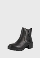 Botin de Cuero Gaby Negro Alquimia