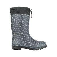 Bota de Agua con Polar Biela Copos Negro Alquimia