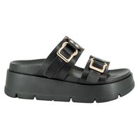 Sandalia Plataforma Kams Negro Alquimia