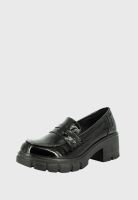 Mocasin Murcia Negro Charol Alquimia