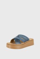 Sandalia Plataforma Farga Azul Alquimia