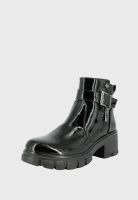 Botin Fleuret Negro Charol Alquimia