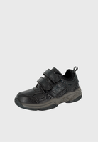 Zapatilla de Cuero Calar Negro UNS