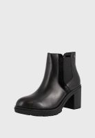 Botin de Cuero Zanra Negro Alquimia