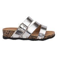 Sandalia Tormo Plateado Alquimia