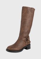 Bota Biker Larga Jessa Cafe Alquimia