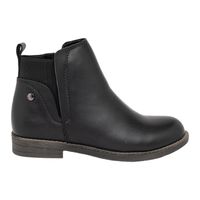 Botin de Cuero Doret Negro Alquimia