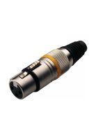 Conector Rockbag XLR hembra RCL10001M de metal