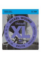 Set de cuerdas para guitarra eléctrica Daddario EXL115 11-49