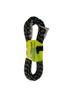Cable de instrumento Freeman 6 metros trenzado 6MT-TREN BK