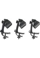 Set De 3 Pinzas Para Micrófono De Batería Samson Dmc100