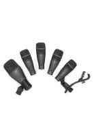 Set De 5 Micrófonos Para Batería Samson Dk705
