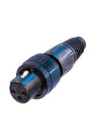 Conector hembra de 3 polos XLR c/bloqueo Neutrik NC3FX-SPEC