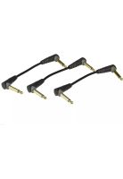 Pack de 3 cables patch para efectos PP-AJJ0030 30 cms Klotz