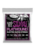 Cuerdas guitarra eléctrica Ernie Ball Flatwound P02590 11-48