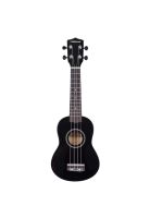 Ukelele soprano Freeman UK201 negro funda y Cuerdas Aquila