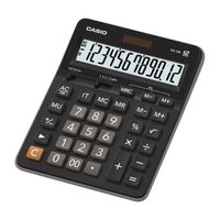 Calculadora De Escritorio Casio GX-12B-BK-W-DC