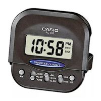 Reloj Despertador Casio Unisex PQ-30B-1D
