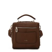 Mochila mediana hela café oscuro