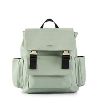 Mochila con tapa mediana samara verde agua