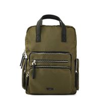 Mochila portanotebook grande zamora verde oliva