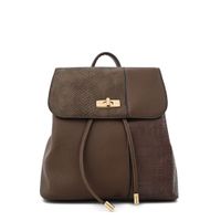 Mochila mediana conce café oscuro