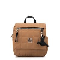 Mochila mediana belina beige oscuro