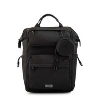 Mochila con colgante pilar grande negro