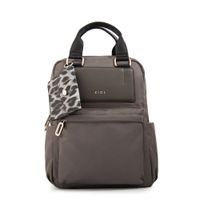 Mochila alfira mediana gris oscuro