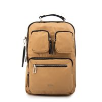 Mochila porta notebook megan grande beige oscuro