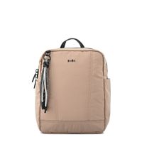 Mochila mediana yoko beige oscuro