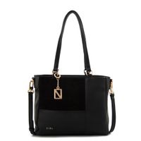 Cartera tote mediana celina negro