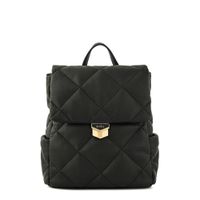 Mochila con tapa mediana liesel negro especial