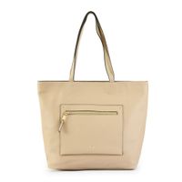 Cartera tote mediana aisha taupe