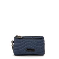 Monedero doble kilian grande azul oscuro