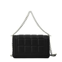 Cartera bandolera con tapa pequeña nay negro