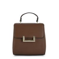 Mochila pequeña lucca café oscuro