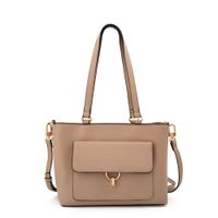 Cartera bandolera mediana griselda beige