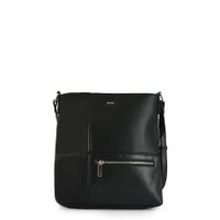 Cartera bandolera mediana lupe negro