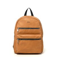 Mochila mediana cinci beige oscuro