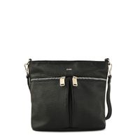 Cartera bandolera mediana cora negro