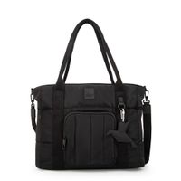 Cartera tote porta notebook florence mediana negro