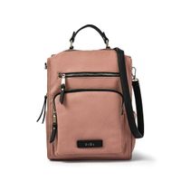 Mochila grande zuleika rosa viejo