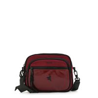 Cartera Bandolera mediana carina burdeo