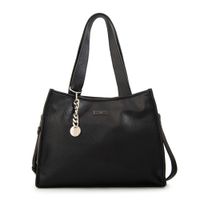 Cartera tote renatta mediana negro