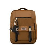 Mochila travel grande dania beige oscuro