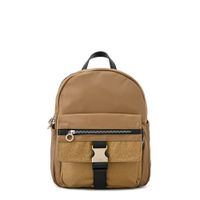 Mochila pequeña monica beige oscuro