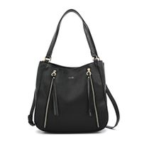 Cartera tote tres divisiones grande ozzy negro especial